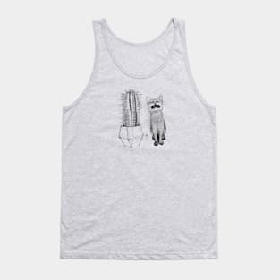 Prickly (rubbing the wrong "Leg") Tank Top